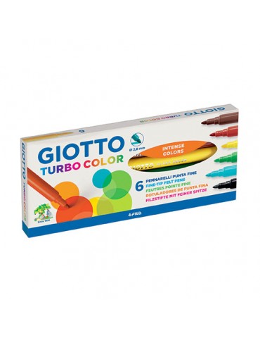 MARCADOR GIOTTO FINO X6